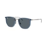 Ray - Ban Unisex RB4451 6803R5 Gafas de sol Nylon Azul Azul Geométrico Normal