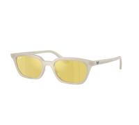 Ray - Ban Unisex RB4456 ZAYA 68086D Gafas de sol Inyectado Blanco Amarillo Pillow Normal