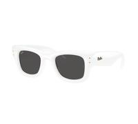 Ray - Ban Unisex RB4940 WAYFARER PUFFER 671/87 Gafas de sol Nylon Blanco Negro Cuadrada Normal