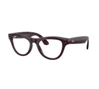 Ray - Ban Unisex Ray - Ban Meta RW4014 Skyler 6701CH - GEN 2 Gafas de sol Inyectado Violeta Transparente Geométrico Transiciones Fotocromático