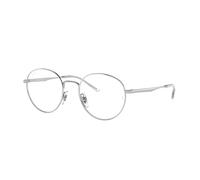 Ray - Ban Unisex RX3681V 2501 Monturas ópticas Metal Plata Transparente Pantos Normal