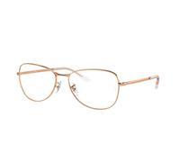 Ray - Ban Unisex RX3733V 3094 Monturas ópticas Metal Oro Transparente Piloto Normal