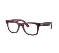 Ray - Ban Unisex RX4340V WAYFARER EASE 8364 Monturas ópticas Acetato Violeta Transparente Cuadrada Normal