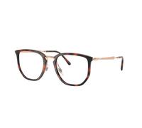 Ray - Ban Unisex RX4451V 5687 Monturas ópticas Nylon Marrón Transparente Geométrico Normal
