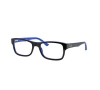 Ray - Ban Unisex RX5268 5179 Monturas ópticas Acetato Negro Transparente Cuadrada Normal