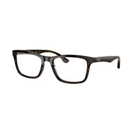 Ray-Ban 5279 Monturas de Gafas, Dark Havana, 55 para Hombre