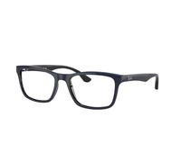 Ray - Ban Unisex RX5279 8283 Monturas ópticas Acetato Azul Transparente Cuadrada Normal