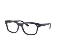 Ray - Ban Unisex RX5383 MR BURBANK 8283 Monturas ópticas Acetato Azul Transparente Cuadrada Normal
