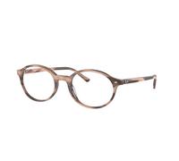 Ray - Ban Unisex RX5429 GERMAN 8358 Monturas ópticas Acetato Rosa Transparente Redonda Normal