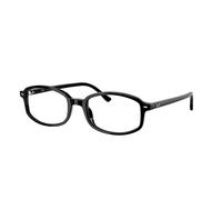 Ray - Ban Unisex RX5432 SAM 2000 Monturas ópticas Acetato Negro Transparente Geométrico Normal