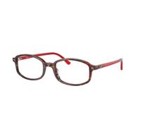 Ray - Ban Unisex RX5432 SAM 8396 Monturas ópticas Acetato Multicolor Transparente Geométrico Normal