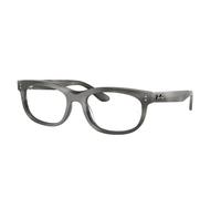 Ray - Ban Unisex RX5489 BALORETTE 8400 Monturas ópticas Acetato Gris Transparente Pillow Normal