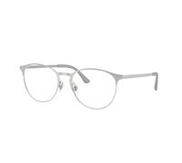 Ray - Ban Unisex RX6375 2501 Monturas ópticas Metal Plata Transparente Pantos Normal