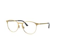 Ray - Ban Unisex RX6375 3133 Monturas ópticas Metal Oro Transparente Pantos Normal