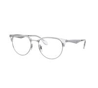 Ray - Ban Unisex RX6396 2936 Monturas ópticas Metal Plata Transparente Pantos Normal