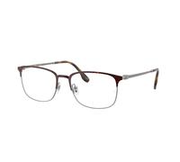Ray - Ban Unisex RX6494 3223 Monturas ópticas Metal Gris Transparente Pillow Normal