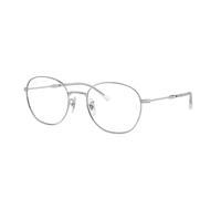 Ray - Ban Unisex RX6509 2968 Monturas ópticas Metal Plata Transparente Pantos Normal