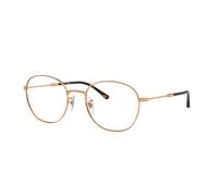 Ray - Ban Unisex RX6509 3094 Monturas ópticas Metal Oro Transparente Pantos Normal