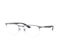 Ray - Ban Unisex RX6513 2620 Monturas ópticas Metal Transparente Geométrico Normal
