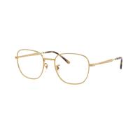 Ray - Ban Unisex RX6534 2500 Monturas ópticas Metal Oro Transparente Cuadrada Normal