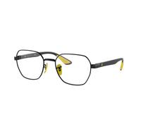 Ray - Ban Unisex RX6594M F094 Monturas ópticas Metal Negro Transparente Geométrico Normal