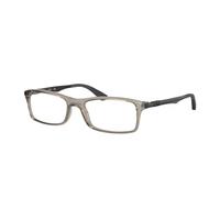 Ray - Ban Unisex RX7017 8059 Monturas ópticas Inyectado Gris Transparente Cuadrada Normal