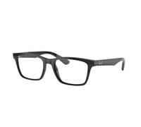 Ray - Ban Unisex RX7025 2000 Monturas ópticas Inyectado Negro Transparente Cuadrada Normal
