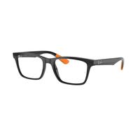 Ray - Ban Unisex RX7025 5417 Monturas ópticas Inyectado Negro Transparente Cuadrada Normal