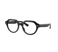 Ray - Ban Unisex RX7214 GINA 2000 Monturas ópticas Acetato Negro Transparente Cuadrada Normal