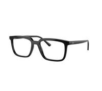 Ray - Ban Unisex RX7239 ALAIN 2000 Monturas ópticas Acetato Negro Transparente Cuadrada Normal