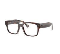 Ray - Ban Unisex RX7256 LAURENE 8320 Monturas ópticas Acetato Tortuga Transparente Cuadrada Normal