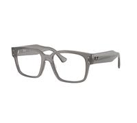 Ray - Ban Unisex RX7256 LAURENE 8431 Marcos de vista Acetato Gris Transparente Cuadrada Normal