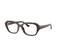 Ray - Ban Unisex RX7258 SHEA 8320 Monturas ópticas Inyectado Tortuga Transparente Cuadrada Normal