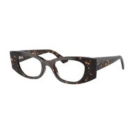 Ray - Ban Unisex RX7327 KAT 8320 Marcos de vista Inyectado Tortuga Transparente Geométrico Normal