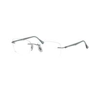 Ray - Ban Unisex RX8725 1028 Monturas ópticas Titanio Gris Transparente Cuadrada Normal