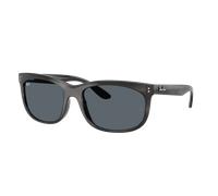 Ray-Ban Unisex Sunglass Balorette - Color del Marco: Gris a Rayas, Color de la Lente: Azul
