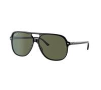 Ray-Ban Unisex Sunglass Bill - Color del Marco: Negro, Color de la Lente: Polarizadas G-15 verde