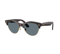 Ray - Ban Unisex Ray - Ban RB2341 CLUBMASTER WAY 990/3R Gafas de sol Acetato la Habana Azul Cuadrada Polarizado