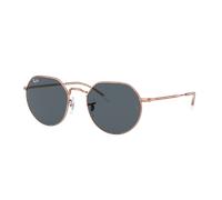Ray-Ban Jack Rose Gold Gafas De Sol Rose Gold Montura Azul Lentes 51-20