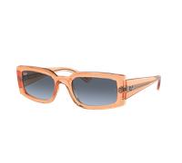 Ray-Ban Unisex Sunglass Kiliane Bio-Based - Color del Marco: Naranja Transparente, Color de la Lente: TONOS