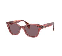Ray-Ban Unisex Sunglass RB0880S - Color del Marco: Rosa Transparente, Color de la Lente: Violeta oscuro