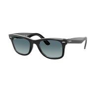Ray-Ban Original Wayfarer Bicolor Gafas De Sol Negro Sobre Transparente Montura Azul Lentes 50-22