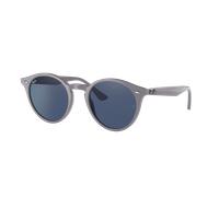 Ray-Ban Unisex Sunglass RB2180 - Color del Marco: Gris, Color de la Lente: Azul Oscuro