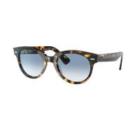 Ray-Ban Unisex Sunglass RB2199 Orion - Color del Marco: Habana Amarillo, Color de la Lente: Azul Claro Degradado