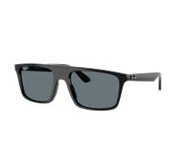 Ray-Ban Unisex Sunglass RB2222 - Color del Marco: Negro, Color de la Lente: Polarizadas azul oscuro