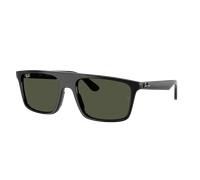 Ray-Ban Unisex Sunglass RB2222F - Color del Marco: Negro, Color de la Lente: Verde
