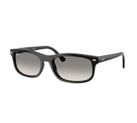 Ray-Ban Unisex Sunglass RB2224 - Color del Marco: Negro, Color de la Lente: Gris degradado transparente