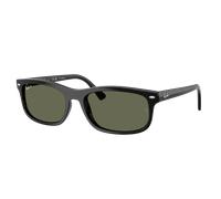 Ray-Ban Unisex Sunglass RB2224 - Color del Marco: Negro, Color de la Lente: Polarizadas verde