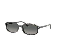 Ray-Ban Unisex Sunglass RB2232F Sam - Color del Marco: Habana Gris, Color de la Lente: Gris Degradado