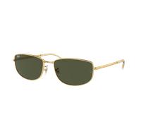 Ray-Ban Unisex Sunglass RB3732 - Color del Marco: Oro Arista, Color de la Lente: Verde